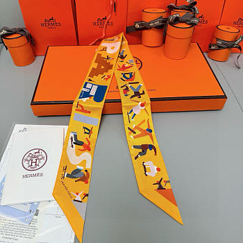 Hermes Twilly Scarf 06