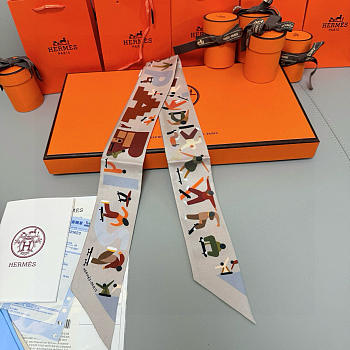 Hermes Twilly Scarf 04