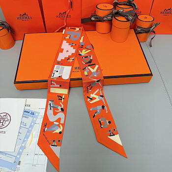 Hermes Twilly Scarf 01
