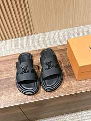 Louis Vuitton Slippers In Light Black - 1