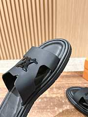 Louis Vuitton Slippers In Light Black - 5