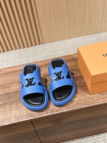 Louis Vuitton Slippers In Light Blue