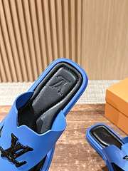 Louis Vuitton Slippers In Light Blue - 6