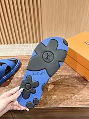 Louis Vuitton Slippers In Light Blue - 2