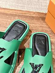 Louis Vuitton Slippers In Green - 5
