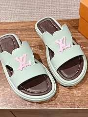 Louis Vuitton Slippers In Light Green - 3