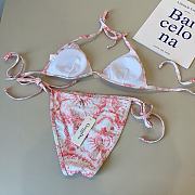 Dior one-piece swimsuit pink - 5