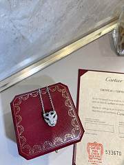 Cartier Animal Series Cheetah Head Diamond Necklace - 6