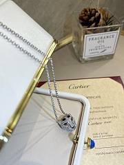 Cartier Animal Series Cheetah Head Diamond Necklace - 4