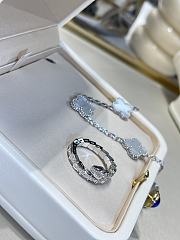 Bvlgari narrow version full diamond snake ring - 3