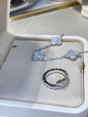 Bvlgari narrow version full diamond snake ring - 2