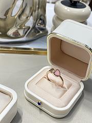 Chopard Pink Heart Diamond Ring Rose Gold - 2