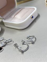Cartier Full diamond nail earrings - 6