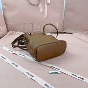 Miumiu Nappa leather mini-bag Oak Color - 4