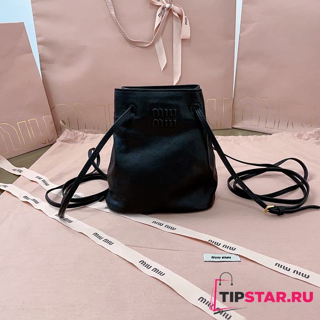 Miumiu Nappa leather mini-bag Black Color - 1