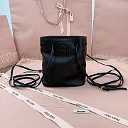 Miumiu Nappa leather mini-bag Black Color - 5