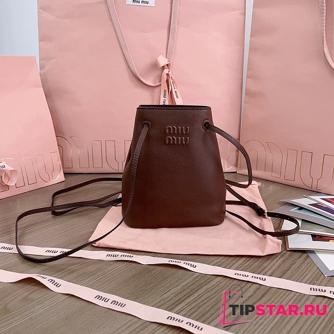 Miumiu Nappa leather mini-bag Briarwood Color - 1