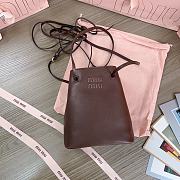 Miumiu Nappa leather mini-bag Briarwood Color - 4