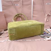 Miumiu Beau nappa Bag In Green - 5