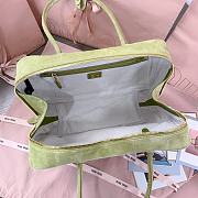 Miumiu Beau nappa Bag In Green - 3
