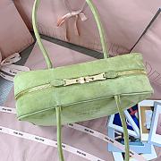 Miumiu Beau nappa Bag In Green - 2
