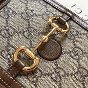 Gucci Horsebit 1955 Mini Crossbody Bag In Brown - 2