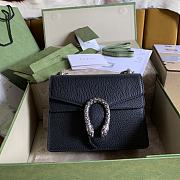 Gucci Dionysus Leather Bag In Black - 1