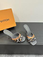 Louis Vuitton Leopard Print Thin Cat Heel Ballet Sandals 05 - 2