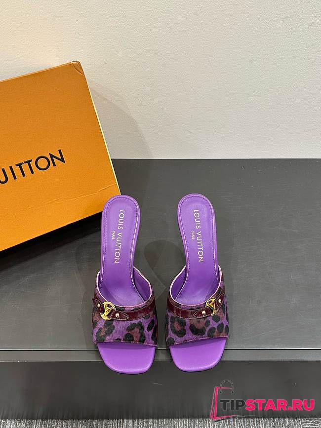 Louis Vuitton Leopard Print Thin Cat Heel Ballet Sandals 03 - 1