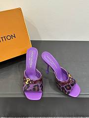 Louis Vuitton Leopard Print Thin Cat Heel Ballet Sandals 03 - 4