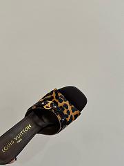 Louis Vuitton Leopard Print Thin Cat Heel Ballet Sandals 02 - 4