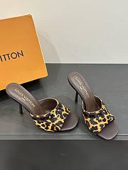 Louis Vuitton Leopard Print Thin Cat Heel Ballet Sandals 02 - 3