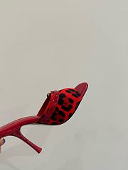 Louis Vuitton Leopard Print Thin Cat Heel Ballet Sandals 01 - 2