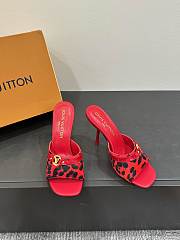 Louis Vuitton Leopard Print Thin Cat Heel Ballet Sandals 01 - 3