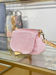 Louis Vuitton Sunset Monogram Denim Bag In Pink - 6