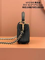 Louis Vuitton Capucines Nano Bag In Black M10166 - 6
