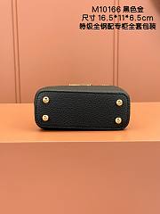 Louis Vuitton Capucines Nano Bag In Black M10166 - 3