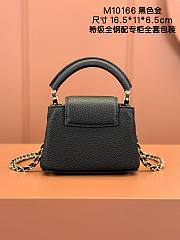 Louis Vuitton Capucines Nano Bag In Black M10166 - 2