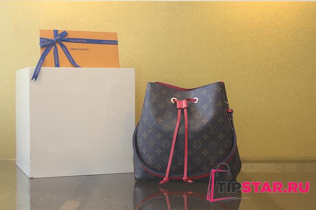 Louis Vuitton NeoNoé MM Bag Coquelicot Red M44021 - 1