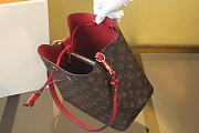 Louis Vuitton NeoNoé MM Bag Coquelicot Red M44021 - 6
