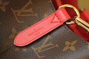 Louis Vuitton NeoNoé MM Bag Coquelicot Red M44021 - 3