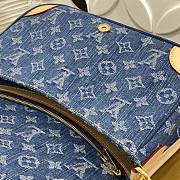 Louis Vuitton Diane Bag Denim Blue M13070 - 6