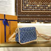 Louis Vuitton Diane Bag Denim Blue M13070 - 3