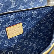 Louis Vuitton Neverfull MM Bag Denim Blue M13192 - 2
