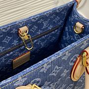 Louis Vuitton OnTheGo PM Monogram Denim M14633 - 6