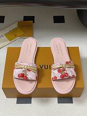 LV X TM Cherry pendant flat sandals 12 - 5