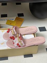 LV X TM Cherry pendant flat sandals 12 - 3
