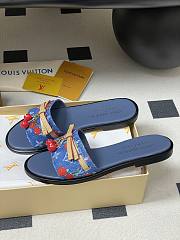 LV X TM Cherry pendant flat sandals 11 - 3