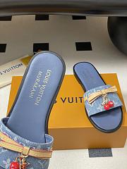 LV X TM Cherry pendant flat sandals 08 - 6