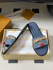 LV X TM Cherry pendant flat sandals 08 - 4